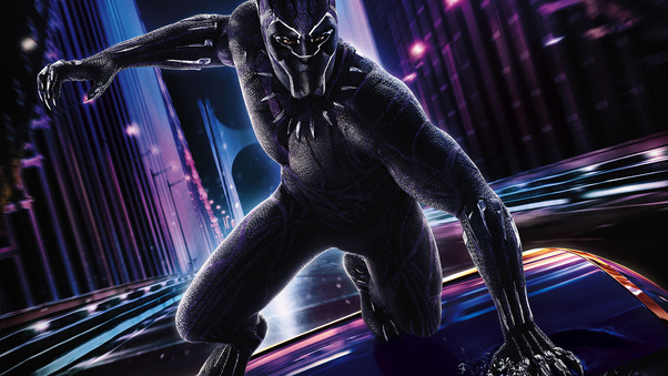 Black Panther 2018 Movie Poster Wallpaper
