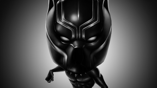 Black Panther 4k Digital Art Wallpaper