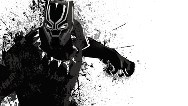 Black Panther 4k Fan Artwork Wallpaper