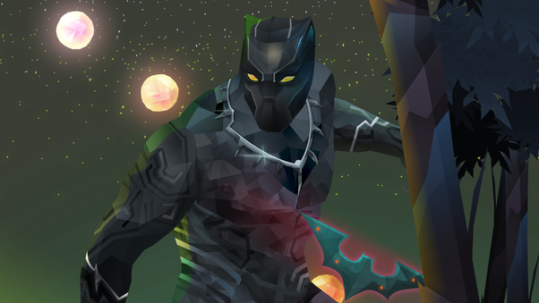 Black Panther 4k New Arts Wallpaper