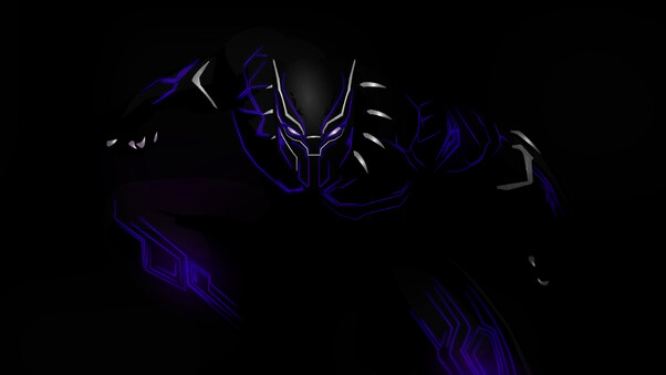 Black Panther Art 1080p Wallpaper