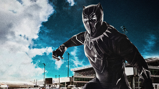 Black Panther Captain America Civil War 8k Wallpaper