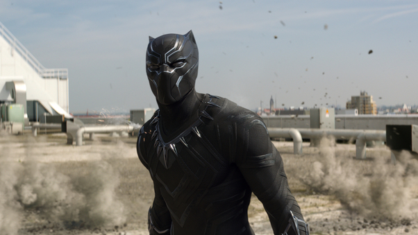 Black Panther Fictional Superhero Wallpaper