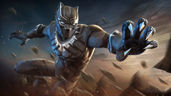 Black Panther Marvel Contest Of Champions Wallpaper