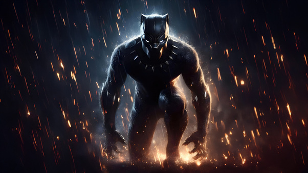 Black Panther Stealth Regal Warrior Wallpaper