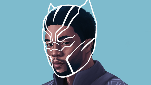 Black Panther T Challa 2018 Fan Artwork Wallpaper
