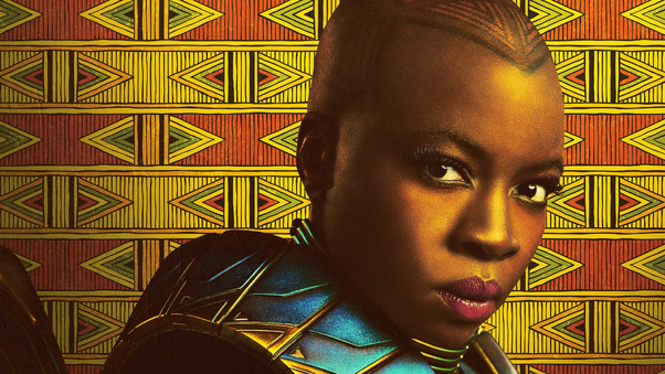 Black Panther Wakanda Forever Danai Gurira As Okoye Wallpaper