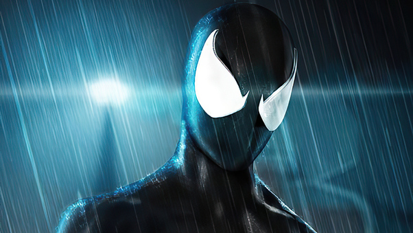 Black Spider Man 2020 Wallpaper
