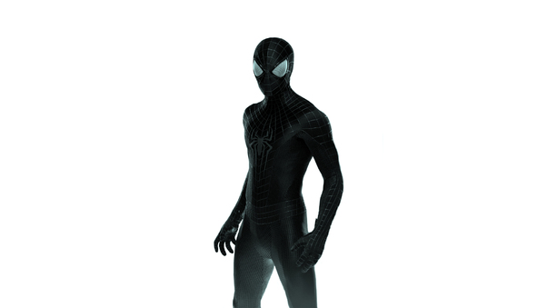 Black Suited Spider Man Wallpaper