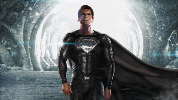 Black Superman Suit 2020 Wallpaper
