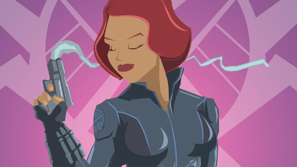 Black Widow Agents Of Shield Wallpaper
