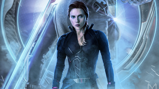 Black Widow In Avengers Endgame 2019 Wallpaper