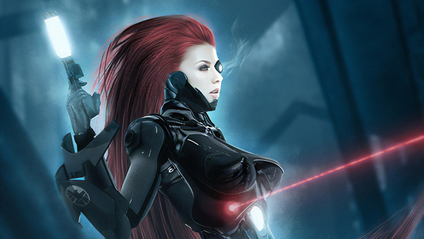 Black Widow New Art Wallpaper