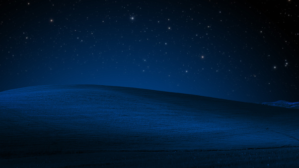 Bliss At Night Windows 10 4k Wallpaper