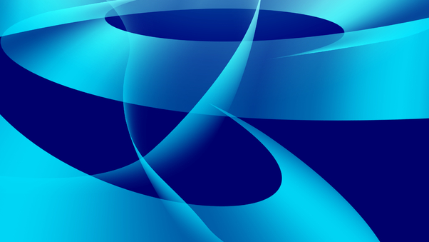 Blue Abstract 4k Background Wallpaper