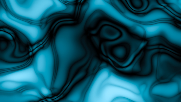 Blue Black Matter Abstract 8k Wallpaper