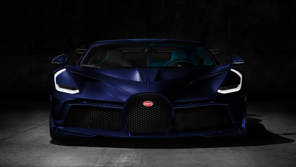 Blue Bugatti Divo Wallpaper
