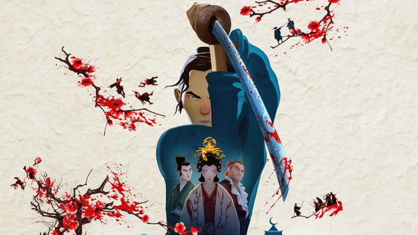 Blue Eye Samurai 2023 5k Wallpaper