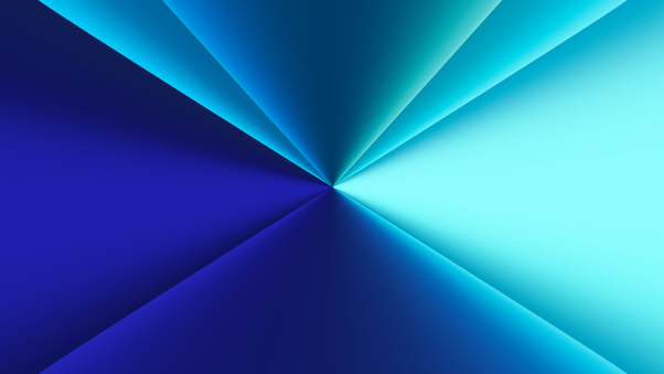 Blue Light Formation 4k Wallpaper