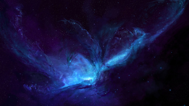 Blue Milky Way Galaxy 4k Wallpaper