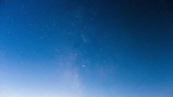 Blue Sky With Stars 5k Wallpaper