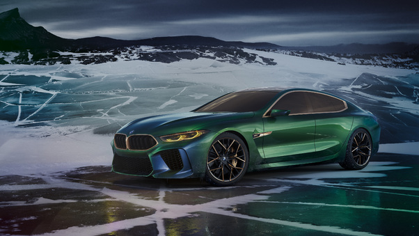 BMW Concept M8 Gran Coupe 2018 Wallpaper