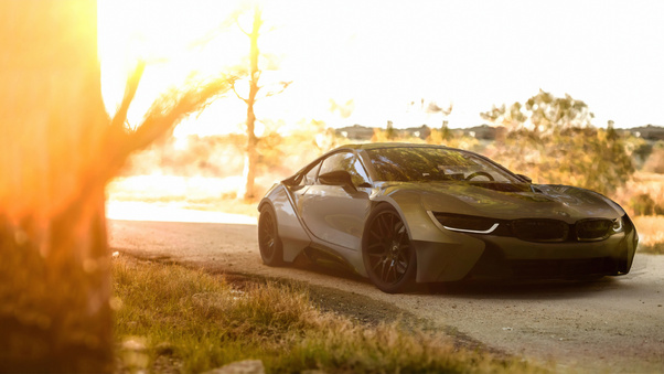 Bmw I8 4k Car Wallpaper