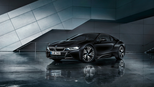 Bmw I8 Black 2018 Wallpaper