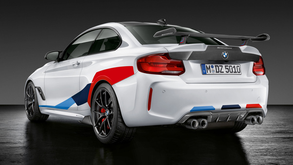 BMW M2 Competition M Performance 2018 Rear Wallpaper