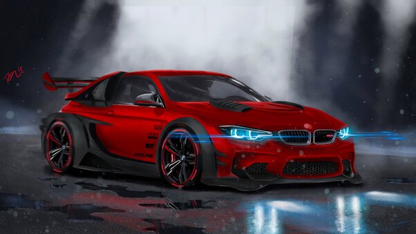 BMW M4 Highly Modified Wallpaper
