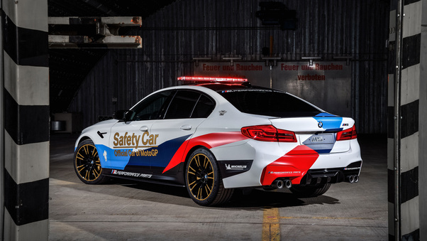 Bmw M5 Motogp Safety Car 4k Wallpaper