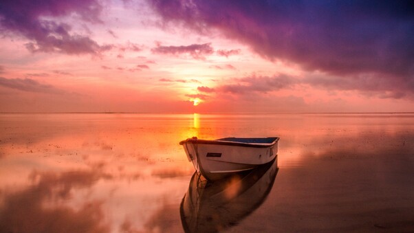 Boat Sea Sunset, HD Nature, 4k Wallpapers, Images, Backgrounds, Photos and  Pictures