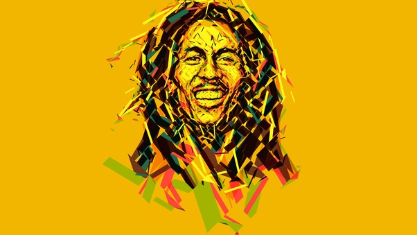 Bob Marley Abstract Artwork 8k Wallpaper