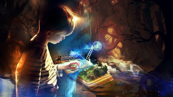 Book Imagination Wallpaper