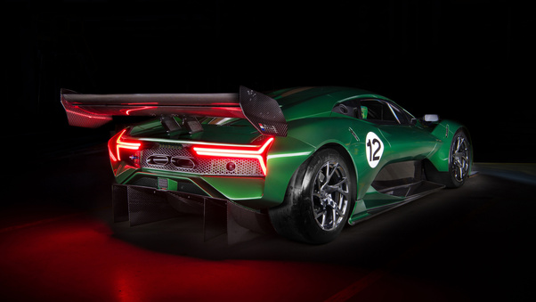 Brabham BT62 2018 Rear View Wallpaper