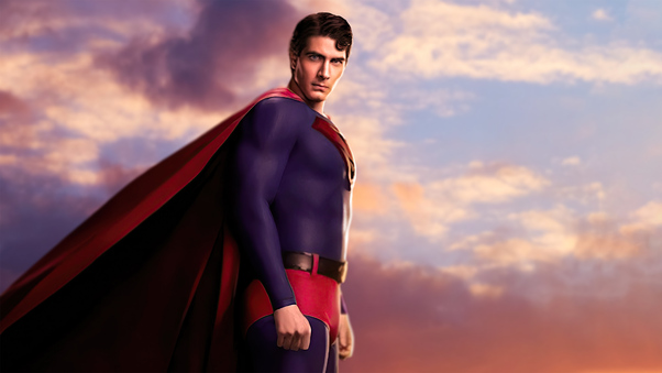 Brandon Routh As Superman Wallpaper