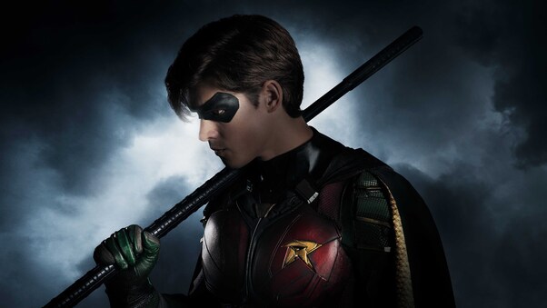 Brenton Thwaites As Robin In Titans 8k Wallpaper
