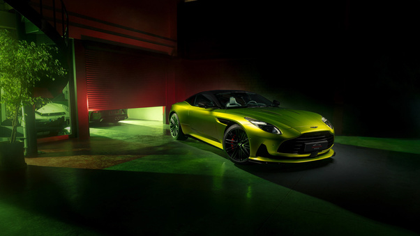 Buckinghamshire Green Aston Martin Db12 4k (3000x2000) Resolution Wallpaper