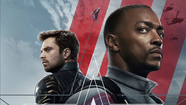 Bucky Barnes And Sam Wilson The Falcon And The Winter Soldier Wallpaper