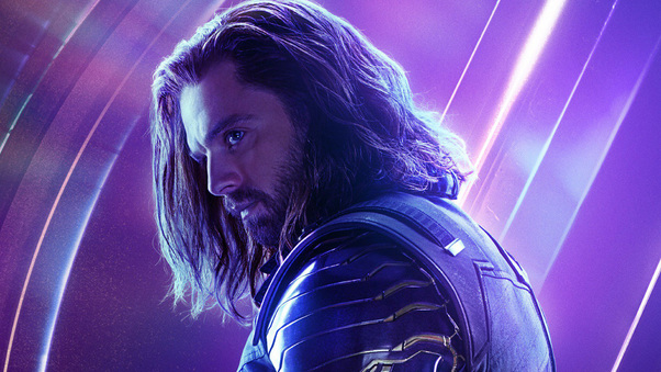 Bucky Barnes In Avengers Infinity War New Poster Wallpaper