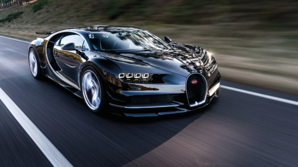 Bugatti Chiron Black Wallpaper