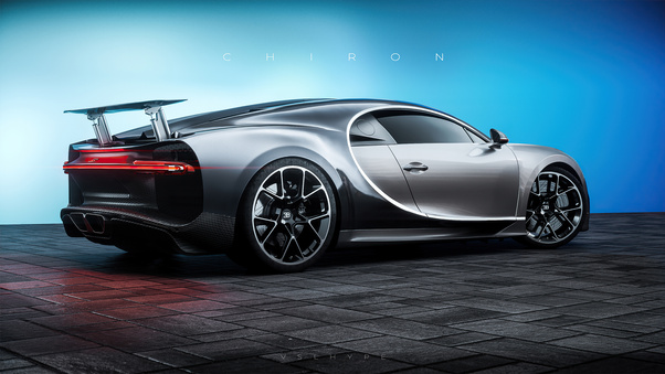 Bugatti Chiron Cgi Art 4k Wallpaper