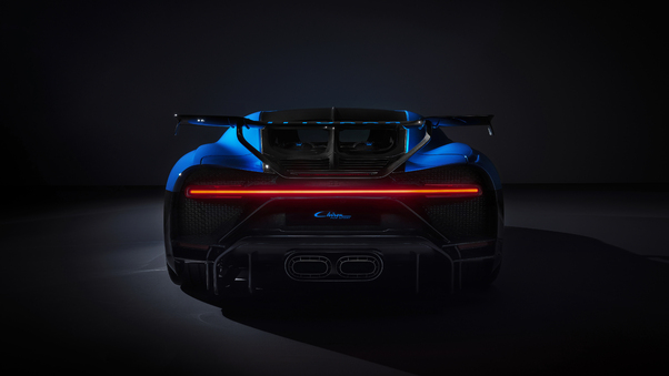 Bugatti Chiron Pur Sport 2020 Rear View Wallpaper