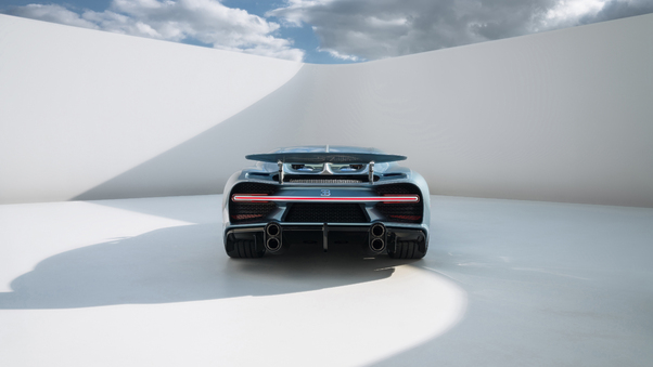 Bugatti Chiron Super Sport Rear Wallpaper