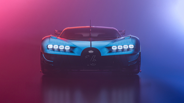 Bugatti Chiron Vision Gt Cgi 8k Wallpaper