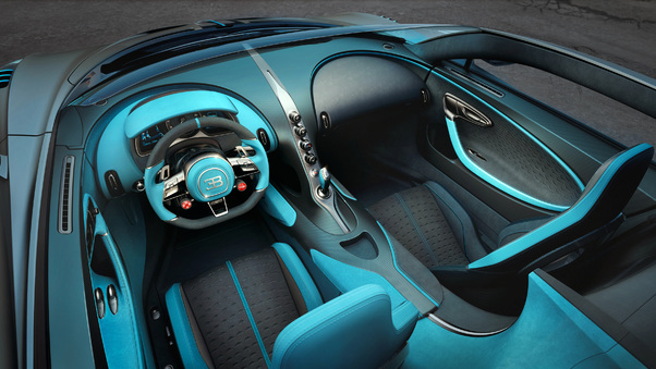 Bugatti Divo Interior 4k Wallpaper