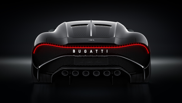 Bugatti La Voiture Noire 2019 Rear Wallpaper