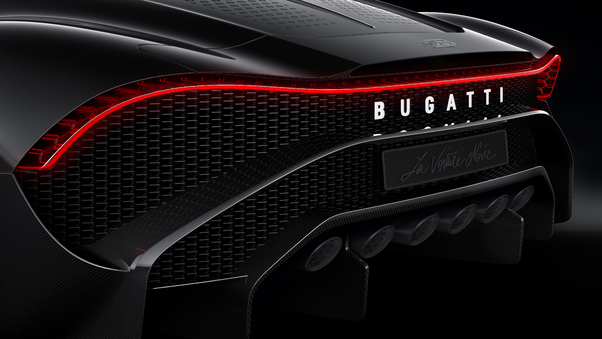 Bugatti La Voiture Noire Rear Lights Wallpaper