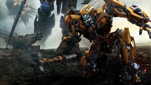 Bumblebbe Transformers The Last Knight Wallpaper