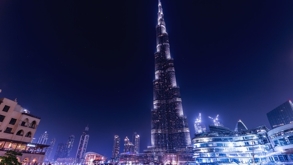 Burj Khalifa Dubai Night Wallpaper